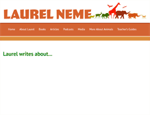 Tablet Screenshot of laurelneme.com